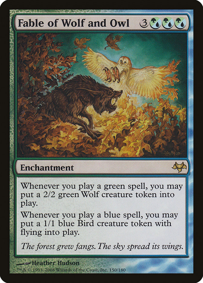 Fable of Wolf and Owl [Eventide] - Magic: The Gathering - Card Brawlers | Quebec | Canada |