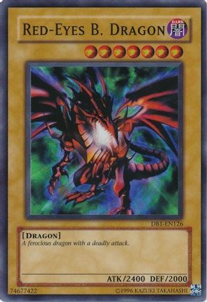 Red-Eyes B. Dragon [DB1-EN126] Super Rare - Yu-Gi-Oh! - Card Brawlers | Quebec | Canada |