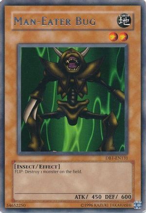 Man-Eater Bug [DB1-EN131] Rare - Yu-Gi-Oh! - Card Brawlers | Quebec | Canada |