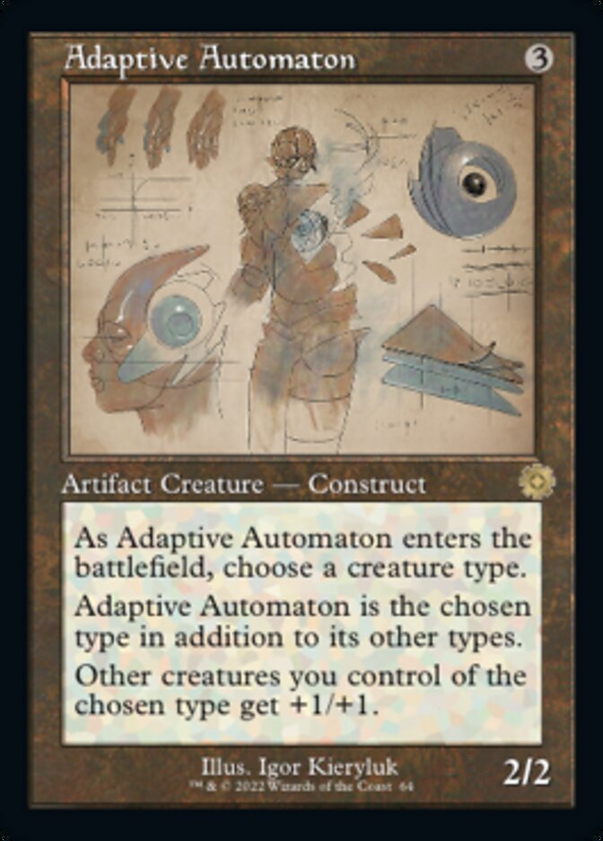 Adaptive Automaton (Retro Schematic) [The Brothers' War Retro Artifacts] - Magic: The Gathering - Card Brawlers | Quebec | Canada |