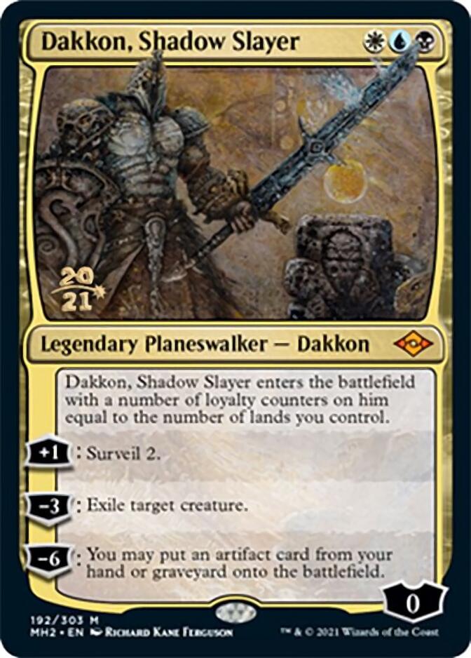 Dakkon, Shadow Slayer [Modern Horizons 2 Prerelease Promos] - Magic: The Gathering - Card Brawlers | Quebec | Canada |