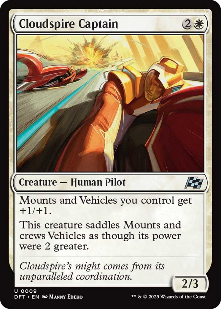 Cloudspire Captain [Aetherdrift] - Magic: The Gathering - Card Brawlers | Quebec | Canada |