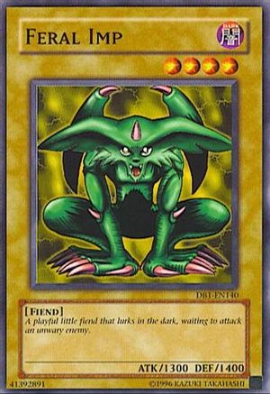 Feral Imp [DB1-EN140] Common - Yu-Gi-Oh! - Card Brawlers | Quebec | Canada |