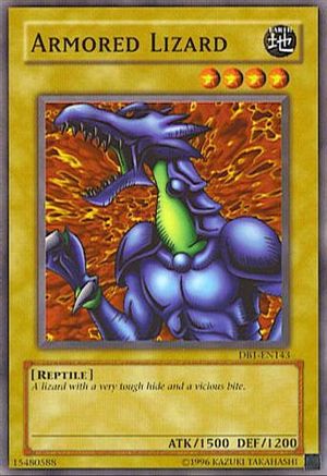 Armored Lizard [DB1-EN143] Common - Yu-Gi-Oh! - Card Brawlers | Quebec | Canada |
