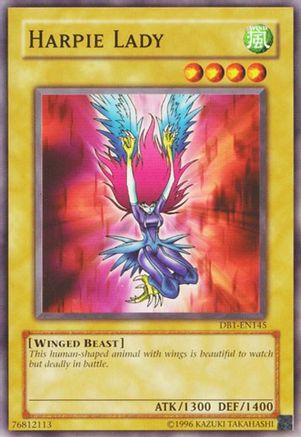 Harpie Lady [DB1-EN145] Common - Yu-Gi-Oh! - Card Brawlers | Quebec | Canada |