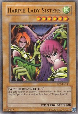 Harpie Lady Sisters [DB1-EN146] Common - Yu-Gi-Oh! - Card Brawlers | Quebec | Canada |