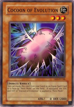 Cocoon of Evolution [DB1-EN148] Common - Yu-Gi-Oh! - Card Brawlers | Quebec | Canada |