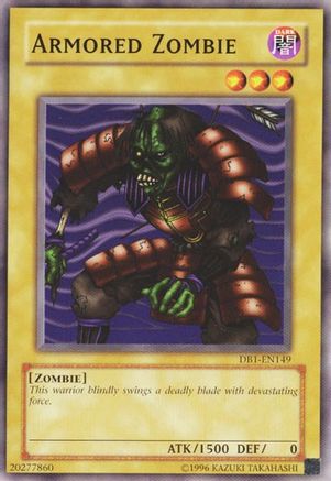 Armored Zombie [DB1-EN149] Common - Yu-Gi-Oh! - Card Brawlers | Quebec | Canada |