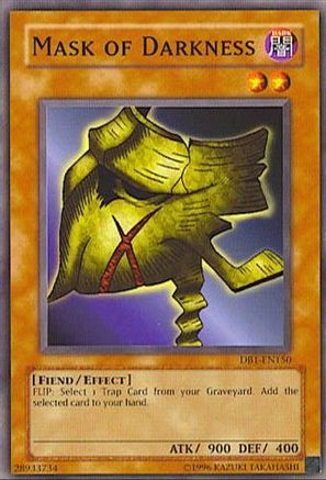 Mask of Darkness [DB1-EN150] Common - Yu-Gi-Oh! - Card Brawlers | Quebec | Canada |
