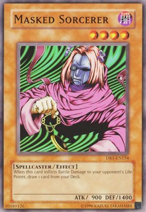 Masked Sorcerer [DB1-EN154] Common - Yu-Gi-Oh! - Card Brawlers | Quebec | Canada |