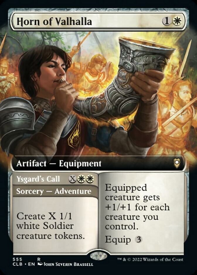 Horn of Valhalla // Ysgard's Call (Extended Art) [Commander Legends: Battle for Baldur's Gate] - Magic: The Gathering - Card Brawlers | Quebec | Canada |