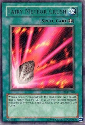 Fairy Meteor Crush [DB1-EN178] Rare - Yu-Gi-Oh! - Card Brawlers | Quebec | Canada |