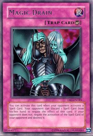 Magic Drain [DB1-EN185] Rare - Yu-Gi-Oh! - Card Brawlers | Quebec | Canada |