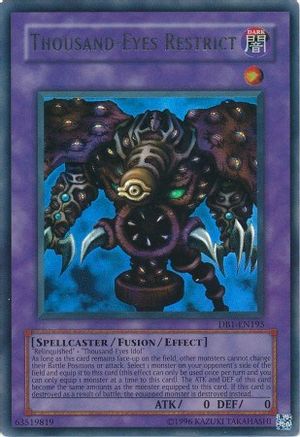 Thousand-Eyes Restrict [DB1-EN195] Ultra Rare - Yu-Gi-Oh! - Card Brawlers | Quebec | Canada |