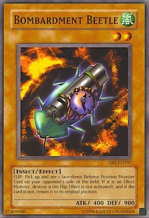 Bombardment Beetle [DB1-EN197] Common - Yu-Gi-Oh! - Card Brawlers | Quebec | Canada |