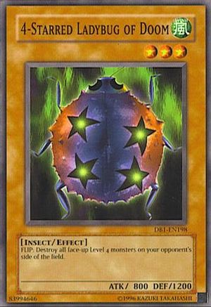 4-Starred Ladybug of Doom [DB1-EN198] Common