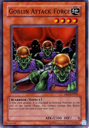 Goblin Attack Force [DB1-EN202] Super Rare - Yu-Gi-Oh! - Card Brawlers | Quebec | Canada |