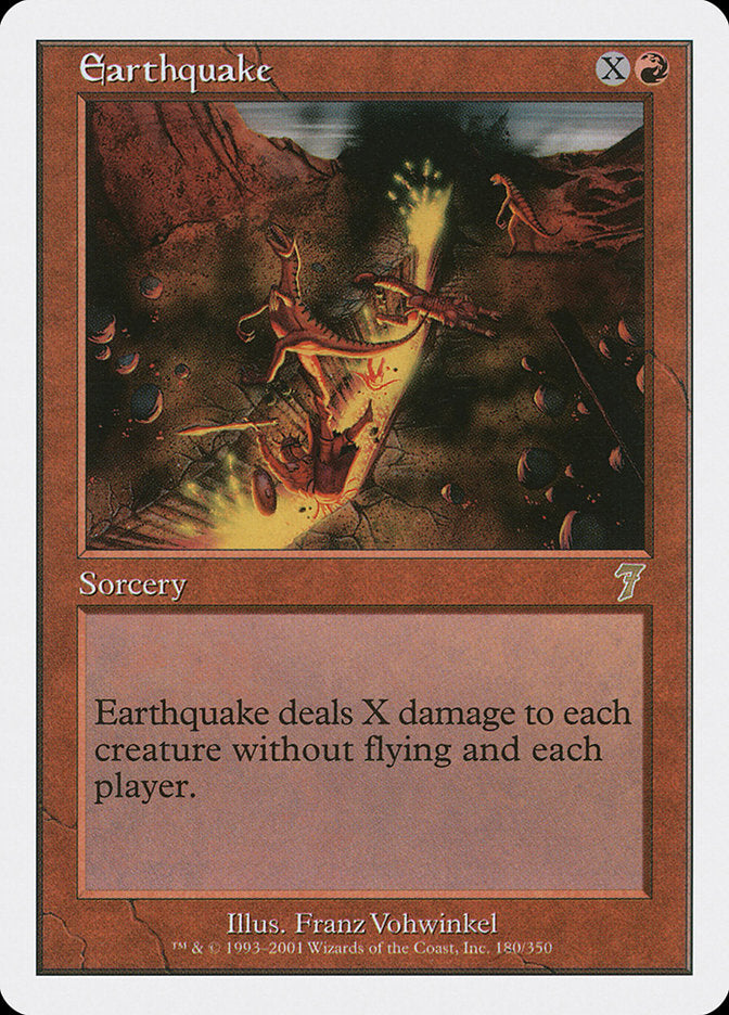 Earthquake [Seventh Edition] - Magic: The Gathering - Card Brawlers | Quebec | Canada |