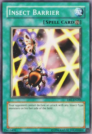 Insect Barrier [DB1-EN205] Common - Yu-Gi-Oh! - Card Brawlers | Quebec | Canada |