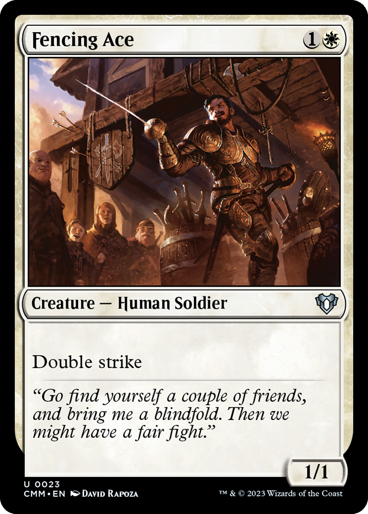 Fencing Ace [Commander Masters] - Magic: The Gathering - Card Brawlers | Quebec | Canada |