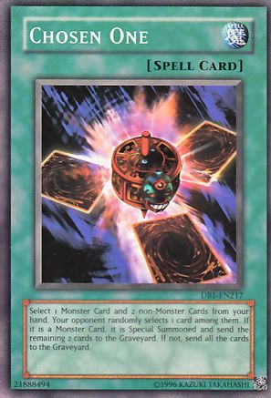 Chosen One [DB1-EN217] Common - Yu-Gi-Oh! - Card Brawlers | Quebec | Canada |