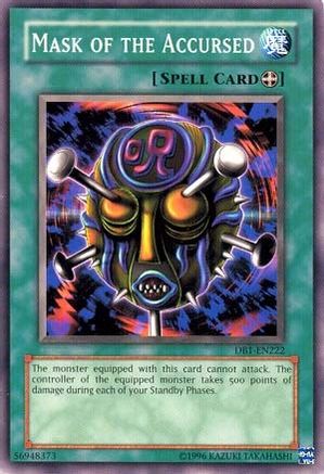 Mask of the Accursed [DB1-EN222] Common - Yu-Gi-Oh! - Card Brawlers | Quebec | Canada |