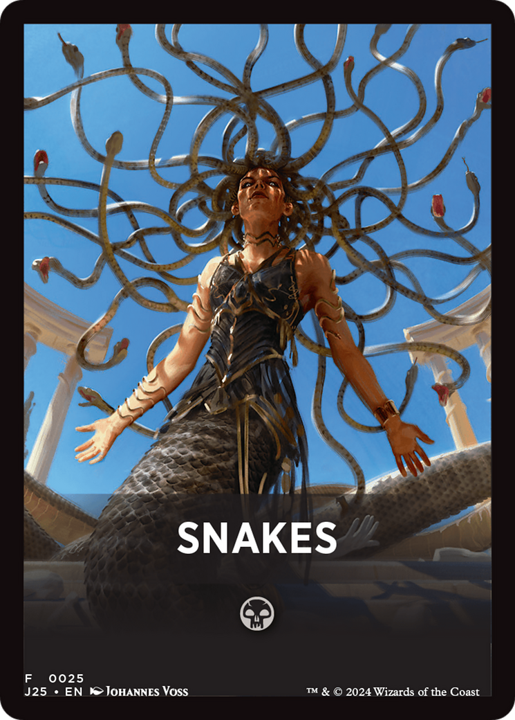 Snakes Theme Card [Foundations Jumpstart Front Cards] - Magic: The Gathering - Card Brawlers | Quebec | Canada |