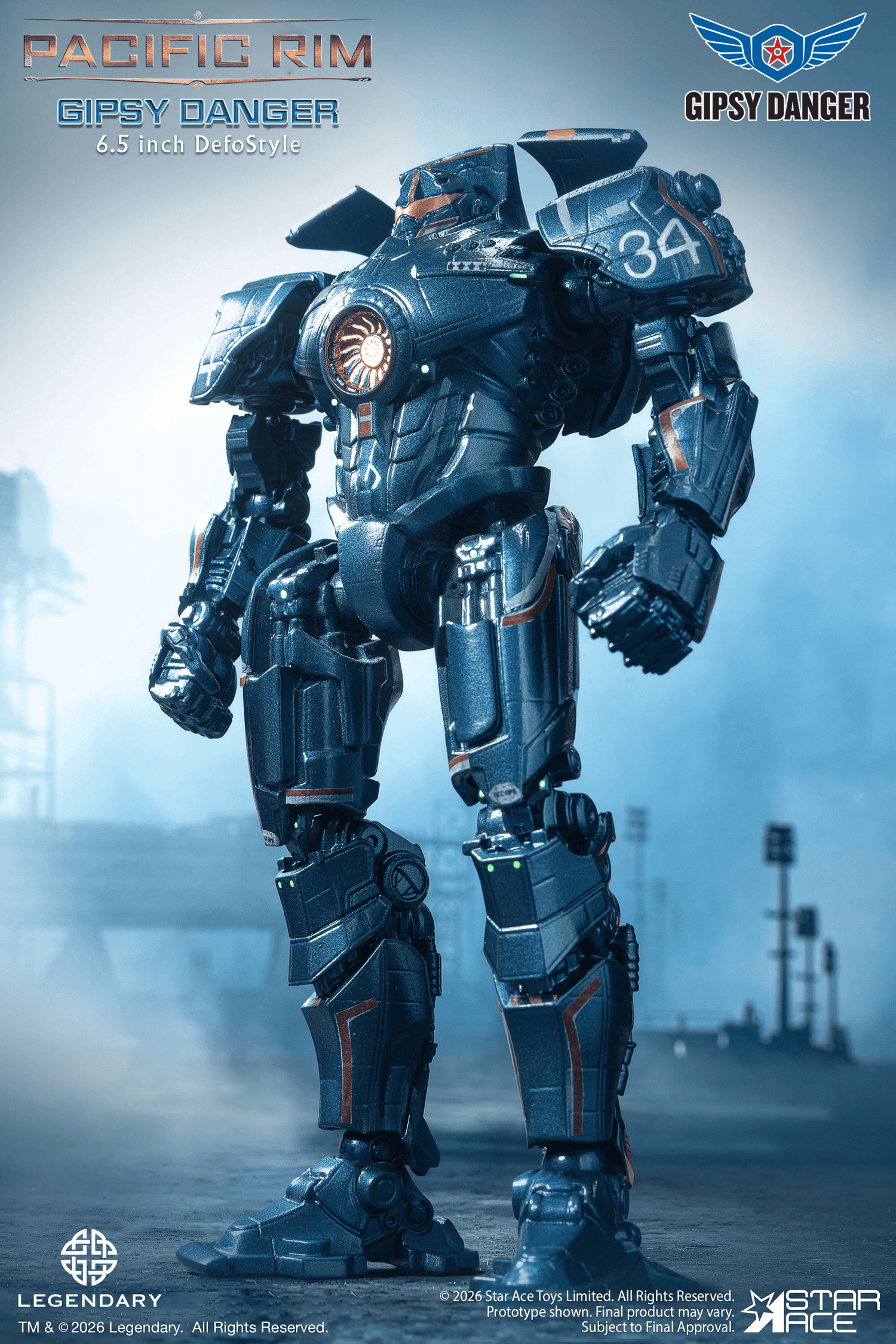 Star Ace - Pacific Rim – Gipsy Danger DefoStyle Figure - (PREORDER) December 15, 2026