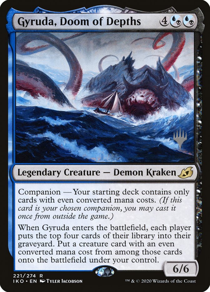 Gyruda, Doom of Depths (Promo Pack) [Ikoria: Lair of Behemoths Promos] - Magic: The Gathering - Card Brawlers | Quebec | Canada |