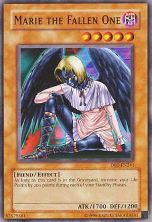 Marie the Fallen One [DB1-EN241] Common - Yu-Gi-Oh! - Card Brawlers | Quebec | Canada |