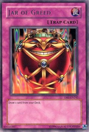 Jar of Greed [DB1-EN242] Rare - Yu-Gi-Oh! - Card Brawlers | Quebec | Canada |