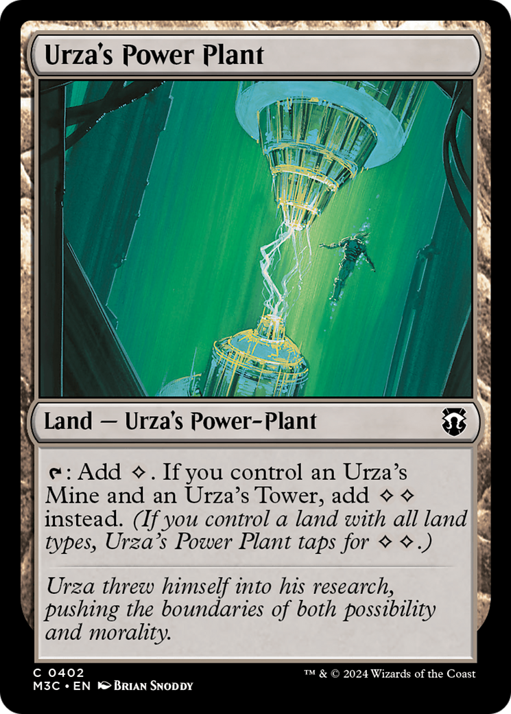 Urza's Power Plant (Ripple Foil) [Modern Horizons 3 Commander] - Magic: The Gathering - Card Brawlers | Quebec | Canada |