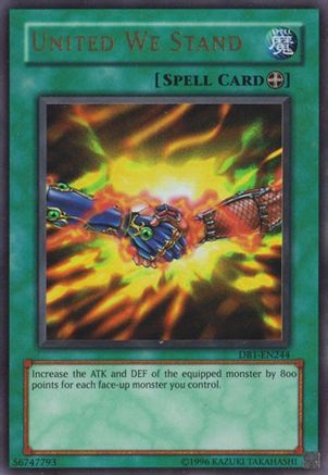United We Stand [DB1-EN244] Ultra Rare - Yu-Gi-Oh! - Card Brawlers | Quebec | Canada |