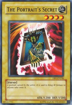 The Portrait's Secret [DB1-EN246] Common - Yu-Gi-Oh! - Card Brawlers | Quebec | Canada |