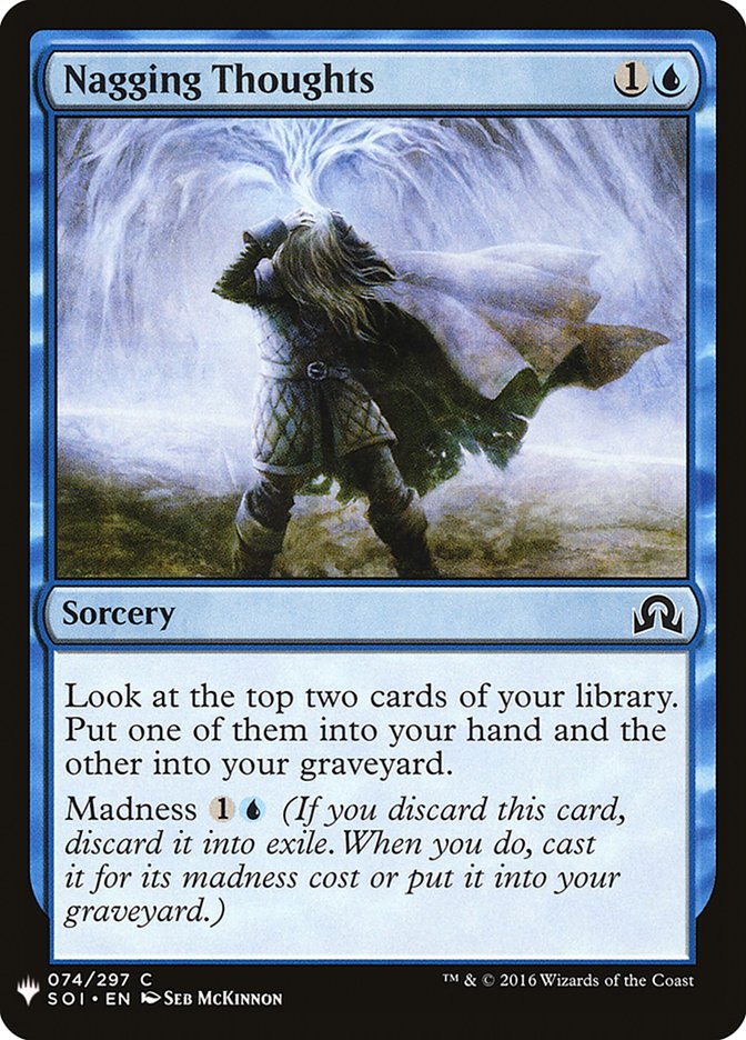 Nagging Thoughts [Mystery Booster] - Magic: The Gathering - Card Brawlers | Quebec | Canada |