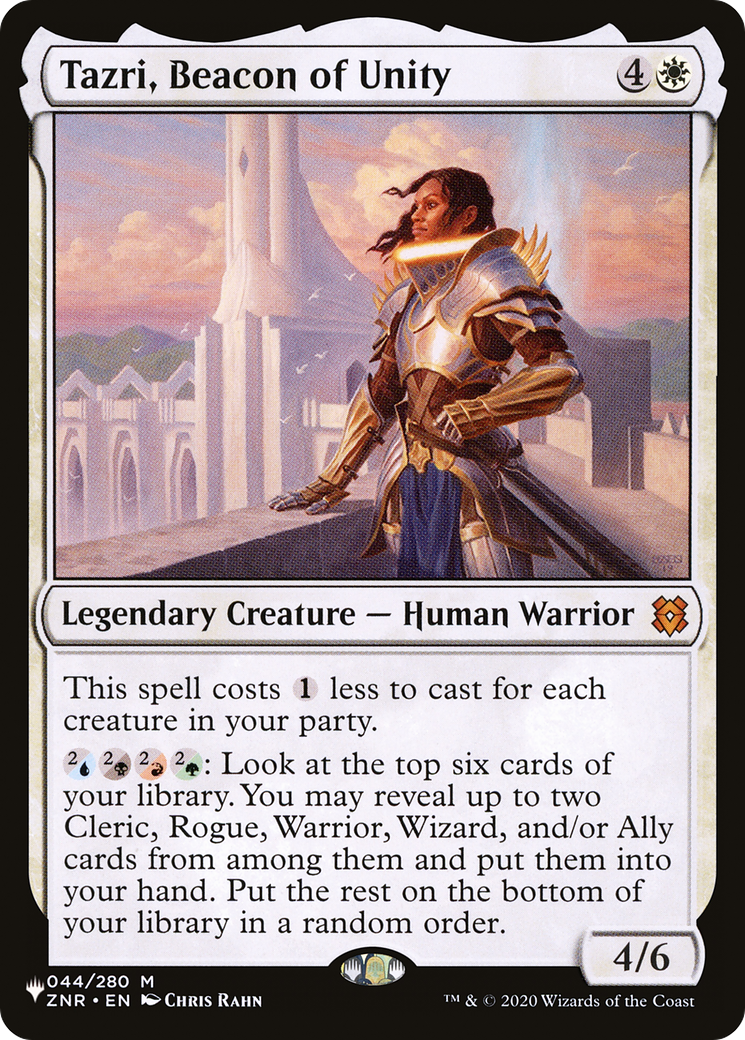 Tazri, Beacon of Unity (ZNR) [The List] - Magic: The Gathering - Card Brawlers | Quebec | Canada |