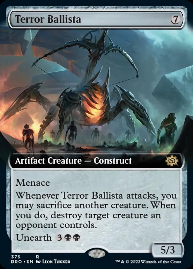 Terror Ballista (Extended Art) [The Brothers' War] - Magic: The Gathering - Card Brawlers | Quebec | Canada |