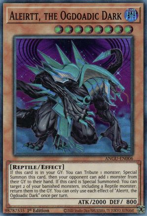 Aleirtt, the Ogdoadic Dark (Super Rare) [ANGU-EN006] Super Rare - Yu-Gi-Oh! - Card Brawlers | Quebec | Canada |