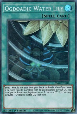 Ogdoadic Water Lily (Super Rare) [ANGU-EN010] Super Rare - Yu-Gi-Oh! - Card Brawlers | Quebec | Canada |
