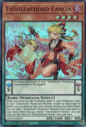 FaSolfachord Fancia (Ultra Rare) [ANGU-EN017] Ultra Rare - Yu-Gi-Oh! - Card Brawlers | Quebec | Canada |