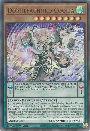 DoSolfachord Coolia (Ultra Rare) [ANGU-EN021] Ultra Rare - Yu-Gi-Oh! - Card Brawlers | Quebec | Canada |