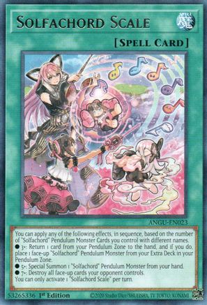 Solfachord Scale (Rare) [ANGU-EN023] Rare - Yu-Gi-Oh! - Card Brawlers | Quebec | Canada |