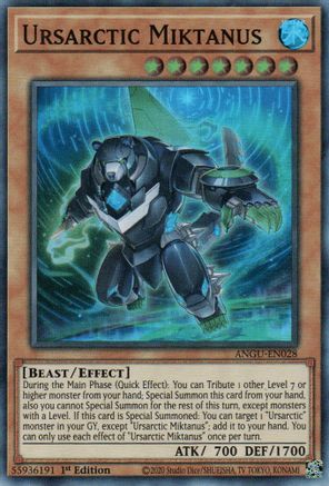 Ursarctic Miktanus (Super Rare) [ANGU-EN028] Super Rare - Yu-Gi-Oh! - Card Brawlers | Quebec | Canada |