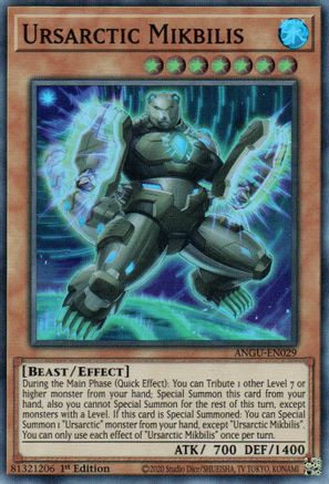 Ursarctic Mikbilis (Super Rare) [ANGU-EN029] Super Rare - Yu-Gi-Oh! - Card Brawlers | Quebec | Canada |