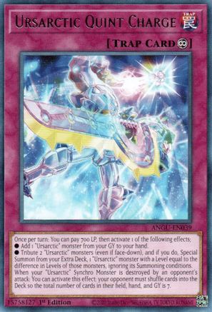 Ursarctic Quint Charge (Rare) [ANGU-EN039] Rare - Yu-Gi-Oh! - Card Brawlers | Quebec | Canada |