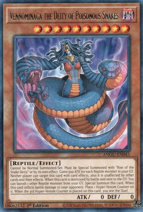 Vennominaga the Deity of Poisonous Snakes (Rare) [ANGU-EN041] Rare - Yu-Gi-Oh! - Card Brawlers | Quebec | Canada |