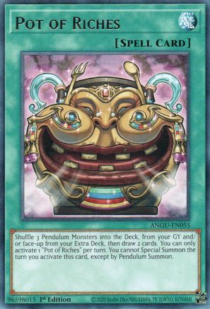Pot of Riches (Rare) [ANGU-EN055] Rare - Yu-Gi-Oh! - Card Brawlers | Quebec | Canada |