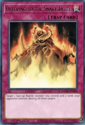 Offering to the Snake Deity (Rare) [ANGU-EN060] Rare - Yu-Gi-Oh! - Card Brawlers | Quebec | Canada |