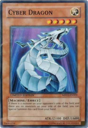 Cyber Dragon [MF03-EN010] Parallel Rare - Yu-Gi-Oh! - Card Brawlers | Quebec | Canada |