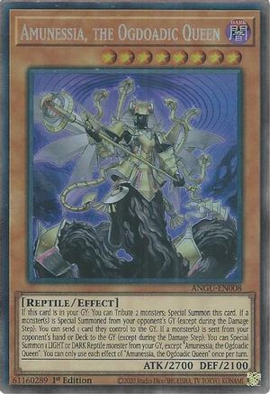 Amunessia, the Ogdoadic Queen (Collector's Rare) [ANGU-EN008] Collector's Rare - Yu-Gi-Oh! - Card Brawlers | Quebec | Canada |